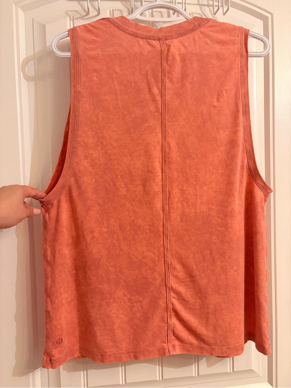 Lululemon Acid Washed Coral Sleeveless Tank Top - Size 10